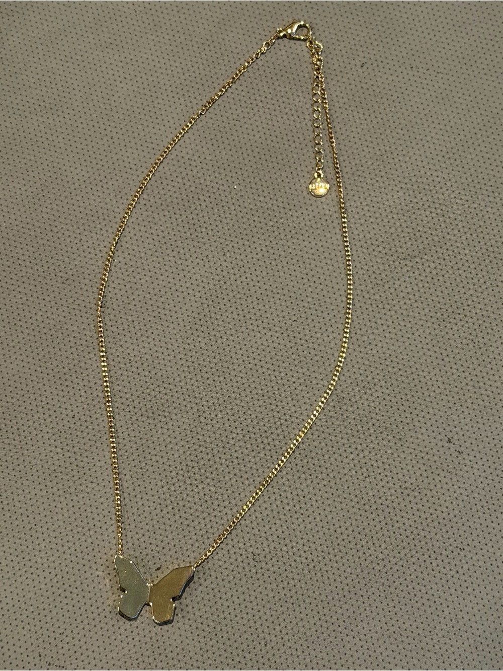 Alfani Gold Butterfly Pendant Necklace